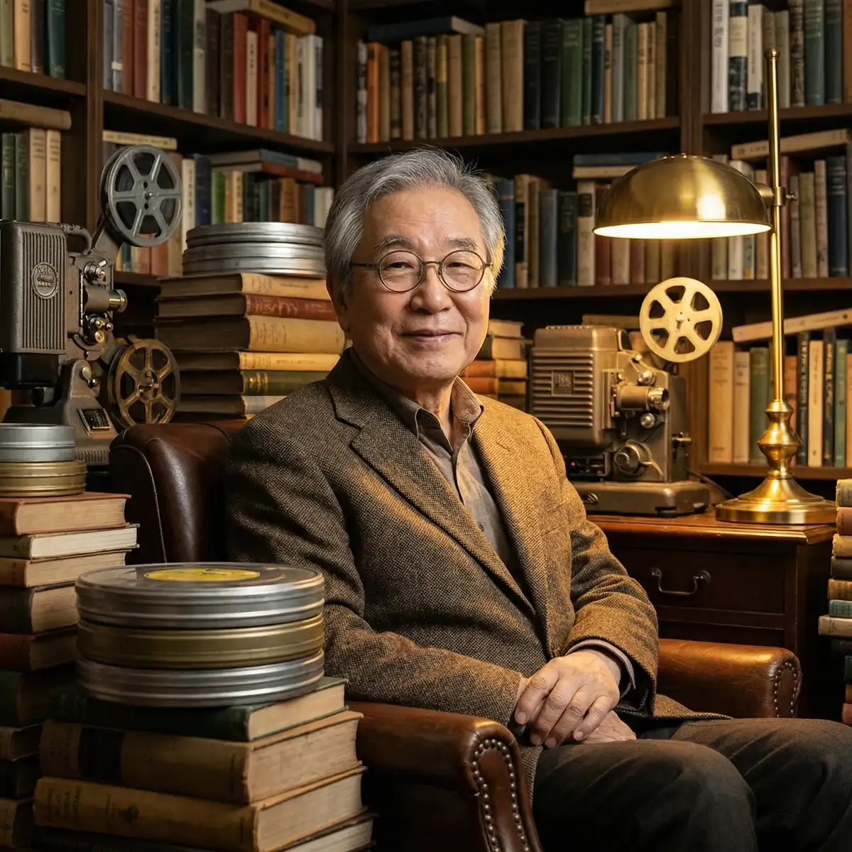 亚洲伦理片库馆长肖像 - 爱嚼冰淇淋 研究学者